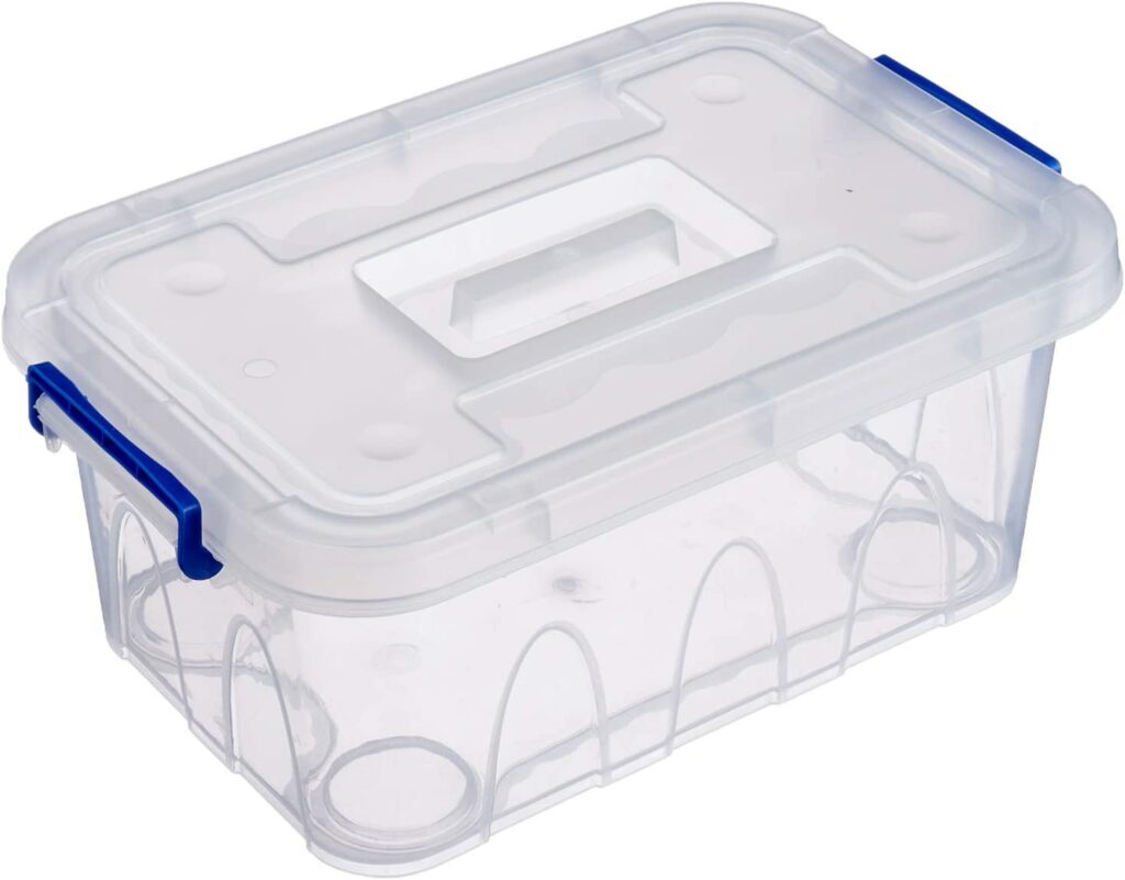 علبة بلاستيك شفاف مقاس 3 – تربو شوب